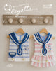 Glitter Pooch Harness ชุดรัดอก สายจูง เสื้อผ้า สุนัข, หมา, แมว, สัตว์เลี้ยง พร้อม สายจูง รุ่น The Regetta Club - Girl