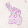 Glitter Pooch Harness ชุดรัดอก สายจูง เสื้อผ้า สุนัข, หมา, แมว, สัตว์เลี้ยง พร้อม สายจูง รุ่น His Lavender Cloud - GLITTER POOCH DOG & CAT HARNESS