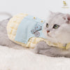 Glitter Pooch Harness ชุดรัดอก สายจูง เสื้อผ้า สุนัข, หมา, แมว, สัตว์เลี้ยง พร้อม สายจูง รุ่น Me Puffy & Bee Bestie in Mustard - GLITTER POOCH DOG & CAT HARNESS