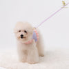 Glitter Pooch Harness ชุดรัดอก สายจูง เสื้อผ้า สุนัข, หมา, แมว, สัตว์เลี้ยง พร้อม สายจูง รุ่น Me Puffy & Bee Bestie in Sherbet - GLITTER POOCH DOG & CAT HARNESS