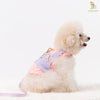 Glitter Pooch Harness ชุดรัดอก สายจูง เสื้อผ้า สุนัข, หมา, แมว, สัตว์เลี้ยง พร้อม สายจูง รุ่น Me Puffy & Bee Bestie in Sherbet - GLITTER POOCH DOG & CAT HARNESS