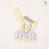 Glitter Pooch Harness ชุดรัดอก สายจูง เสื้อผ้า สุนัข, หมา, แมว, สัตว์เลี้ยง พร้อม สายจูง รุ่น Yellow Pastel Gentleman - GLITTER POOCH DOG & CAT HARNESS