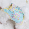 Glitter Pooch Harness ชุดรัดอก สายจูง เสื้อผ้า สุนัข, หมา, แมว, สัตว์เลี้ยง พร้อม สายจูง รุ่น Lolly Fairyland in Mint Candy - GLITTER POOCH DOG & CAT HARNESS