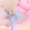 Glitter Pooch Harness ชุดรัดอก สายจูง เสื้อผ้า สุนัข, หมา, แมว, สัตว์เลี้ยง พร้อม สายจูง รุ่น Lolly Fairyland in Blue Sky - GLITTER POOCH DOG & CAT HARNESS