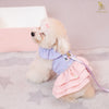 Glitter Pooch Harness ชุดรัดอก สายจูง เสื้อผ้า สุนัข, หมา, แมว, สัตว์เลี้ยง พร้อม สายจูง รุ่น Bunnie Lollipop Purple - GLITTER POOCH DOG & CAT HARNESS