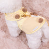 Glitter Pooch Harness ชุดรัดอก สายจูง เสื้อผ้า สุนัข, หมา, แมว, สัตว์เลี้ยง พร้อม สายจูง รุ่น Huggie Cubs Boy - Lemon - GLITTER POOCH DOG & CAT HARNESS