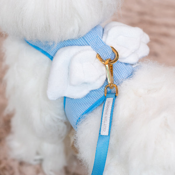 Glitter Pooch Harness ชุดรัดอก สายจูง เสื้อผ้า สุนัข, หมา, แมว, สัตว์เลี้ยง พร้อม สายจูง รุ่น Melody Duo Wings - GLITTER POOCH DOG & CAT HARNESS