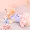 Glitter Pooch Harness ชุดรัดอก สายจูง เสื้อผ้า สุนัข, หมา, แมว, สัตว์เลี้ยง พร้อม สายจูง รุ่น Bunnie Lollipop Purple - GLITTER POOCH DOG & CAT HARNESS