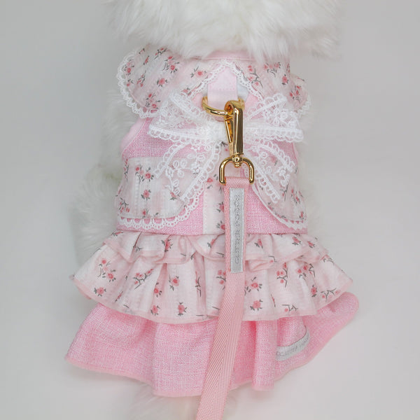 Glitter Pooch Harness ชุดรัดอก สายจูง เสื้อผ้า สุนัข, หมา, แมว, สัตว์เลี้ยง พร้อม สายจูง รุ่น GP0245 - GLITTER POOCH DOG & CAT HARNESS