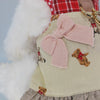 Glitter Pooch Harness ชุดรัดอก สายจูง เสื้อผ้า สุนัข, หมา, แมว, สัตว์เลี้ยง พร้อม สายจูง รุ่น Tiny Teddy Girl - GLITTER POOCH DOG & CAT HARNESS