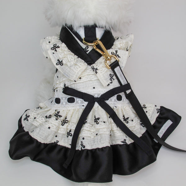 Glitter Pooch Harness ชุดรัดอก สายจูง เสื้อผ้า สุนัข, หมา, แมว, สัตว์เลี้ยง พร้อม สายจูง รุ่น GP0249 - GLITTER POOCH DOG & CAT HARNESS