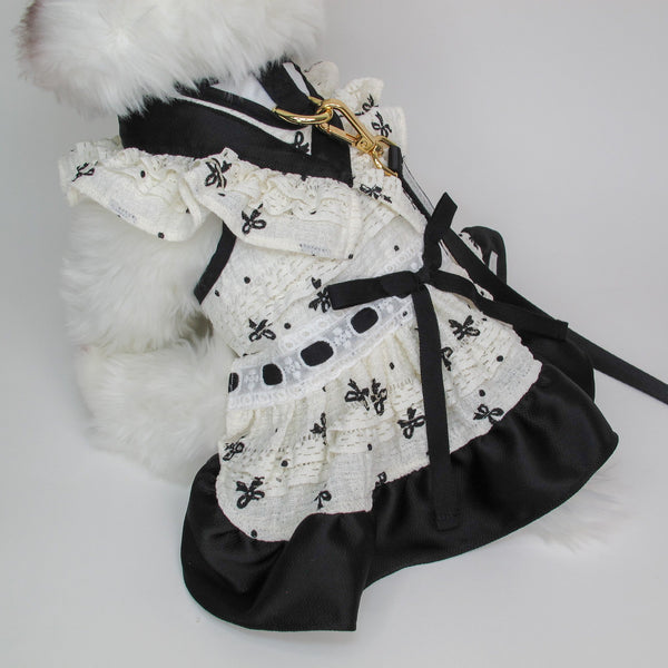 Glitter Pooch Harness ชุดรัดอก สายจูง เสื้อผ้า สุนัข, หมา, แมว, สัตว์เลี้ยง พร้อม สายจูง รุ่น GP0249 - GLITTER POOCH DOG & CAT HARNESS