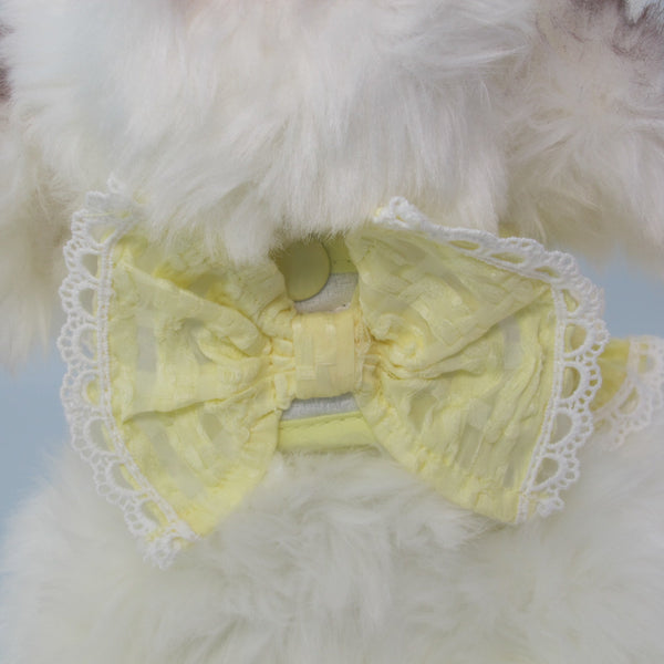 Glitter Pooch Harness ชุดรัดอก สายจูง เสื้อผ้า สุนัข, หมา, แมว, สัตว์เลี้ยง พร้อม สายจูง รุ่น Twinkle Buttery - GLITTER POOCH DOG & CAT HARNESS