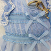 Glitter Pooch Harness ชุดรัดอก สายจูง เสื้อผ้า สุนัข, หมา, แมว, สัตว์เลี้ยง พร้อม สายจูง รุ่น Twinkle Icicle - GLITTER POOCH DOG & CAT HARNESS