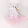 Glitter Pooch Harness ชุดรัดอก สายจูง เสื้อผ้า สุนัข, หมา, แมว, สัตว์เลี้ยง พร้อม สายจูง รุ่น Étoile Tulle Ballet - Pink