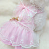 Glitter Pooch Harness ชุดรัดอก สายจูง เสื้อผ้า สุนัข, หมา, แมว, สัตว์เลี้ยง พร้อม สายจูง รุ่น Pinky Tingable - GLITTER POOCH DOG & CAT HARNESS