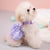 Glitter Pooch ชุดรัดอก สายจูง เสื้อผ้า สุนัข, หมา, แมว, สัตว์เลี้ยง พร้อม สายจูง รุ่น Lady Victorian Purple - GLITTER POOCH DOG & CAT HARNESS