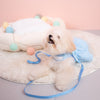 Glitter Pooch ชุดรัดอก สายจูง เสื้อผ้า สุนัข, หมา, แมว, สัตว์เลี้ยง พร้อม สายจูง รุ่น Lady Victorian Blue - GLITTER POOCH DOG & CAT HARNESS