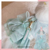 Glitter Pooch Harness ชุดรัดอก สายจูง เสื้อผ้า สุนัข, หมา, แมว, สัตว์เลี้ยง พร้อม สายจูง รุ่น Minty Girl - GLITTER POOCH DOG & CAT HARNESS