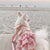 Glitter Pooch ชุดรัดอก สายจูง เสื้อผ้า สุนัข, หมา, แมว, สัตว์เลี้ยง พร้อม สายจูง รุ่น Lady Middleton Pink - GLITTER POOCH DOG & CAT HARNESS
