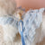 Glitter Pooch Harness ชุดรัดอก สายจูง เสื้อผ้า สุนัข, หมา, แมว, สัตว์เลี้ยง พร้อม สายจูง รุ่น Pastel Day Dream Blue - GLITTER POOCH DOG & CAT HARNESS