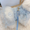 Glitter Pooch Harness ชุดรัดอก สายจูง เสื้อผ้า สุนัข, หมา, แมว, สัตว์เลี้ยง พร้อม สายจูง รุ่น Staring Night Blue - GLITTER POOCH DOG & CAT HARNESS