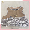 Glitter Pooch ชุดรัดอก สายจูง เสื้อผ้า สุนัข, หมา, แมว, สัตว์เลี้ยง พร้อม สายจูง รุ่น Simply Baby Canvas Girl - GLITTER POOCH DOG & CAT HARNESS