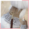 Glitter Pooch ชุดรัดอก สายจูง เสื้อผ้า สุนัข, หมา, แมว, สัตว์เลี้ยง พร้อม สายจูง รุ่น Simply Baby Canvas Girl - GLITTER POOCH DOG & CAT HARNESS
